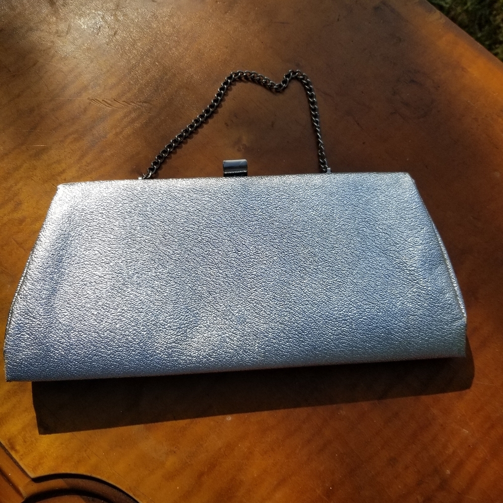 Silver Occasion Clutch